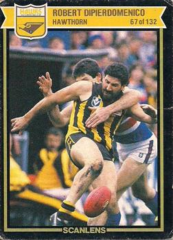 1987 Scanlens VFL #67 Robert Dipierdomenico Front